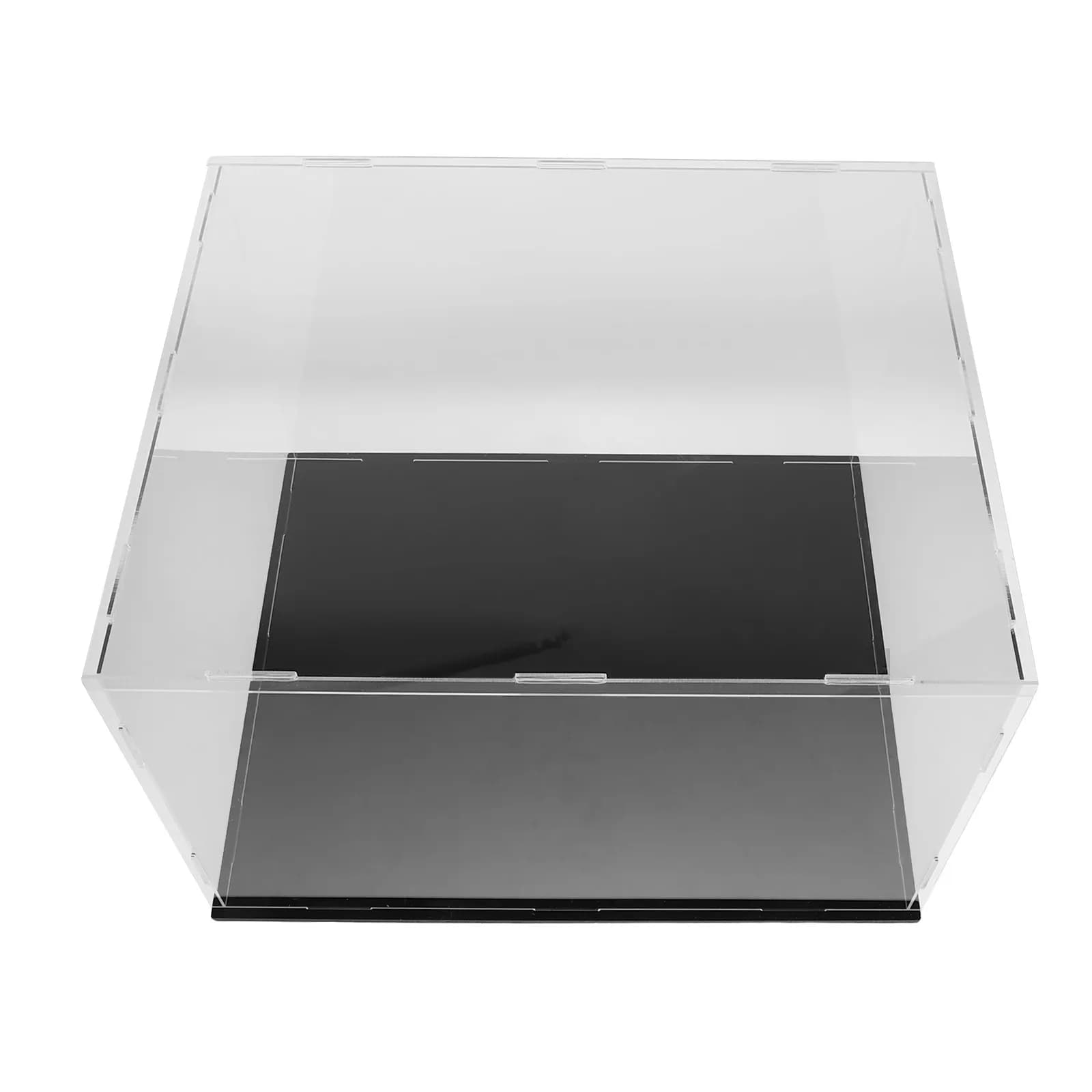 Transparent Acrylic Hat Display Case for Baseball Caps Signed Memorabilia Dustproof Collector Showcase Stand 7.87x11.81x9.84 in