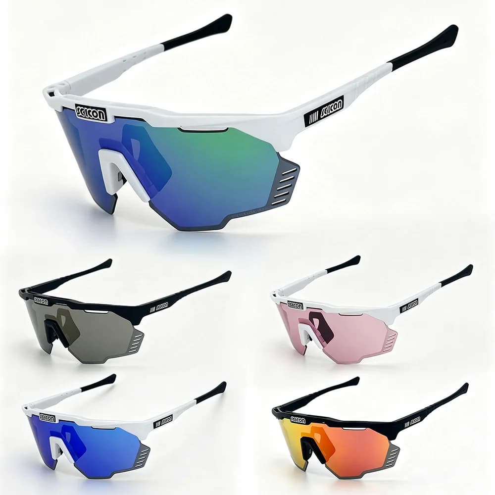 Cycling Sunglasses for Men Women, Mountain & Road Bike Sports Glasses, Outdoor UV Protection Bicycle Cycling Eyewear