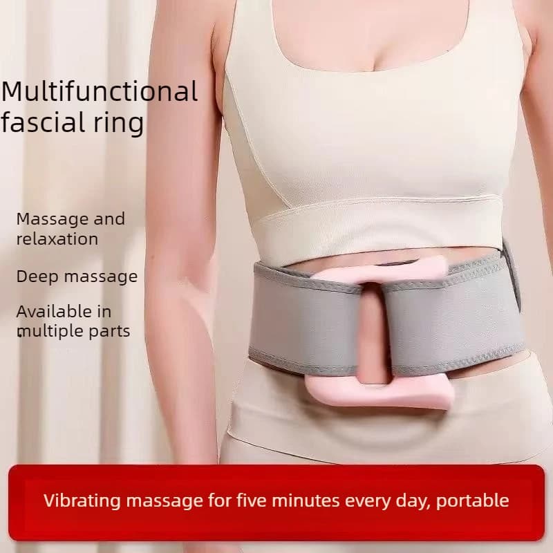 Professional Vibration Massage for Muscular Fascia, Yoga Ring for Burning Fats and Relaxing Muscles