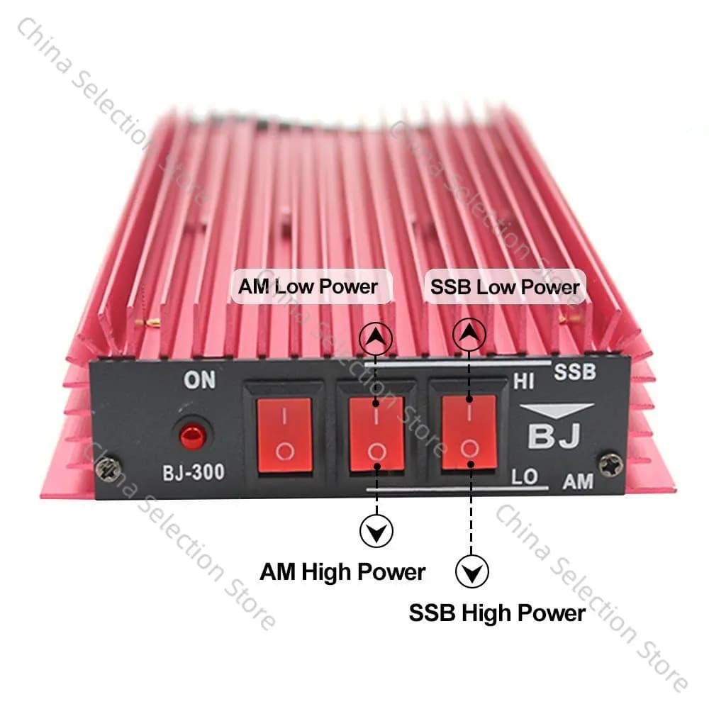BAOJIE BJ-300 o BJ-300PLUS Amplificatore 3-30 MHz 100 W FM 120 W AM 150 W SSB Walkie Talkie CB Amplificatore di potenza radio
