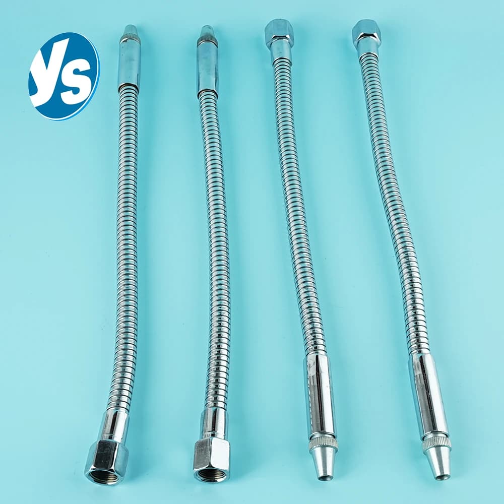 High Pressure Cooling Liquid Slurry - Flexible Metal Pipe for CNC Machines Water Cooling / Oil Cooling 1/2 1/4 3/8 inch