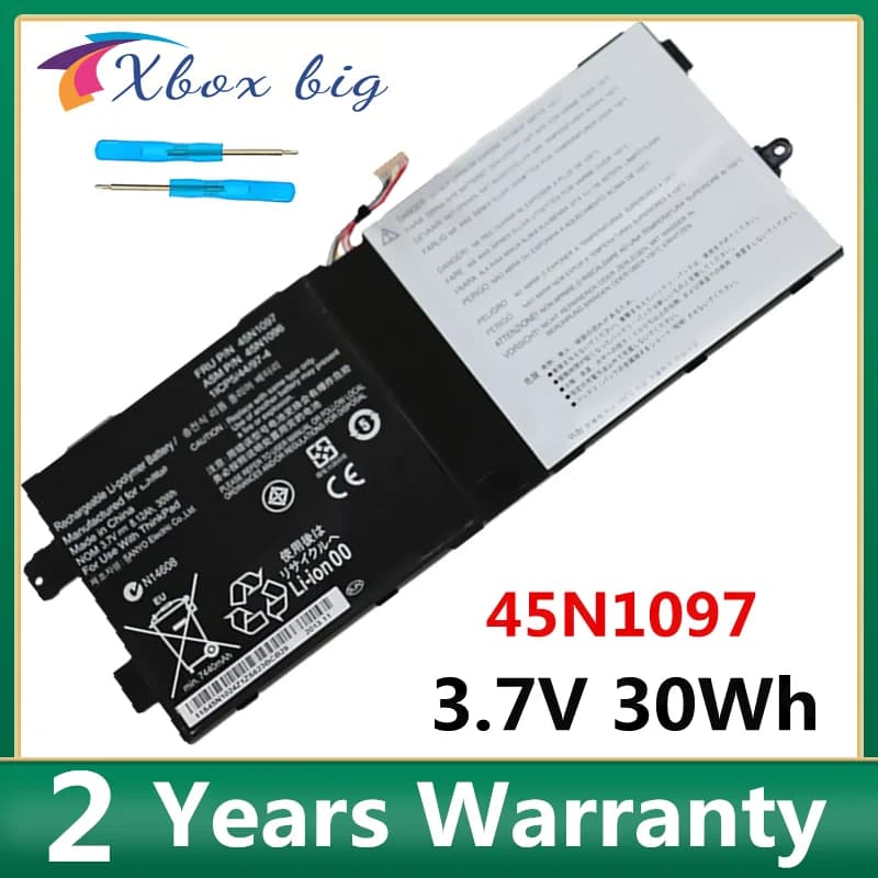 45N1097 Batteria per Lenovo ThinkPad Tablet 2 1ICP5/44/974 Serie 8120mAh 3.7V 30Wh 45N1096