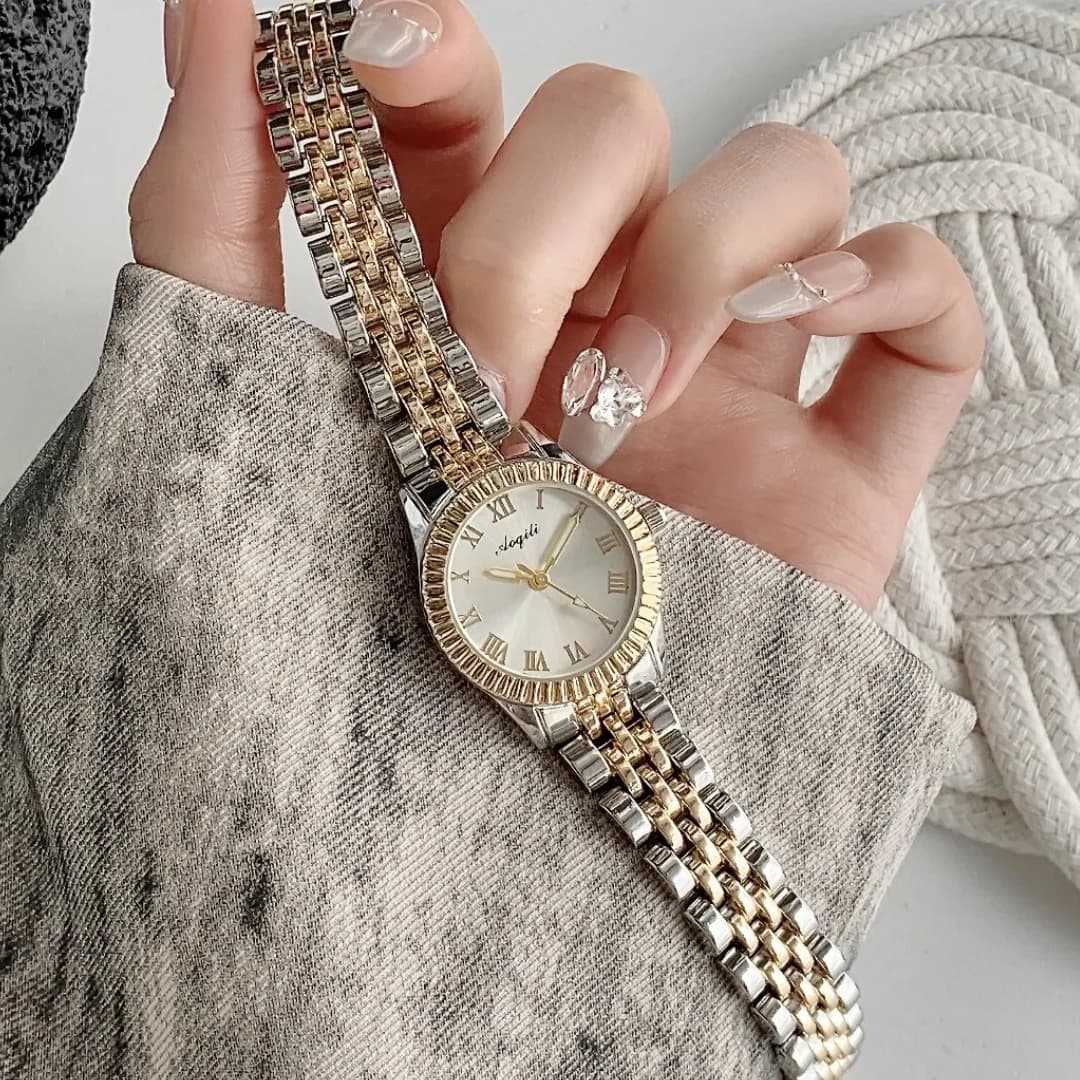 Simple Roman Scale Watch Women's Wrist Watch Quartz Wrist Watch for Schoolgirls Zegarek Damski Pheminine Gift Watch