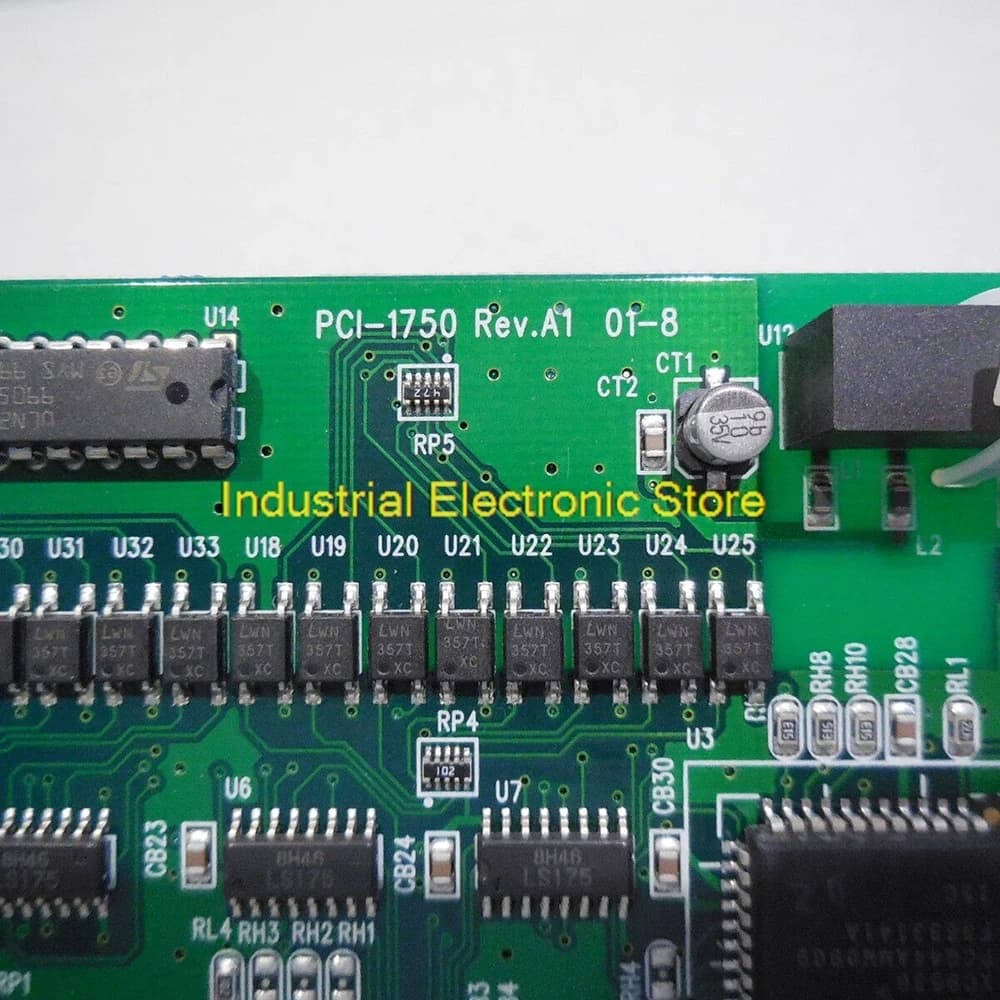 Digital Input/Output IO Data Capture Card For Advantech PCI-1750 Rev.A1
