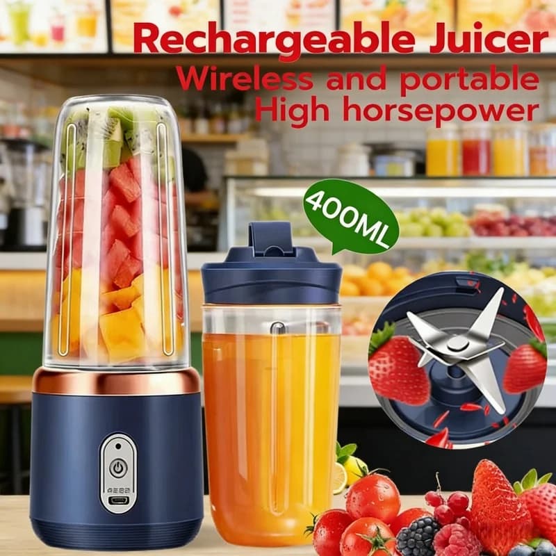Portable Spremygrumi Frullatore for Home Fruit USB Charging Multifunction Orange Spremygrumi Frullato for Frappè