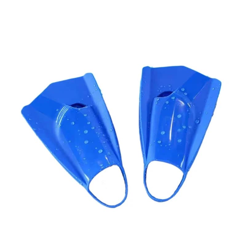 Outdoor duck net with short fins Silicone diving pins Professional swimming training equipment Snorkeling equipment on the beach