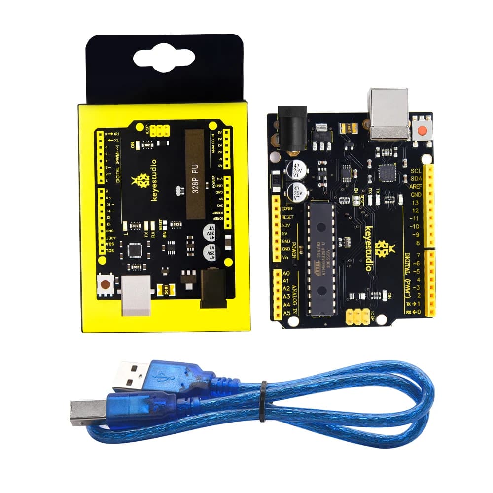 Kidsbtis ATMEGA328P UNOR3 CP2102 development card + IDE Arduino programming cable