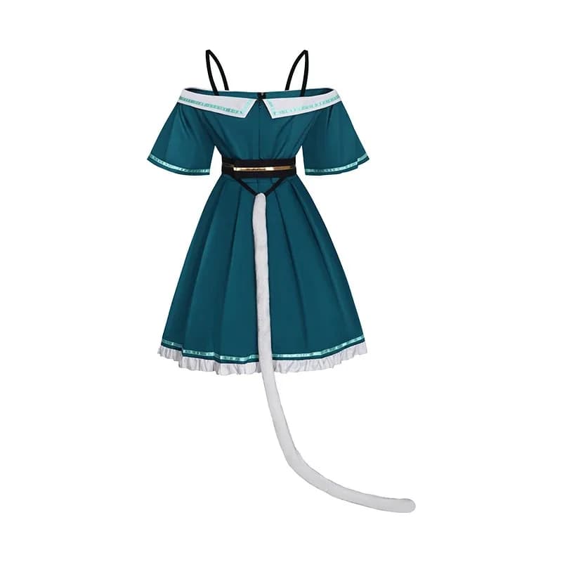 Progetto di gioco Sekai PJSK ‌ Kusanagi Nene Costume Cosplay Abito verde Abbigliamento anime Halloween Party Prop Uniforma;2,c'4,h.