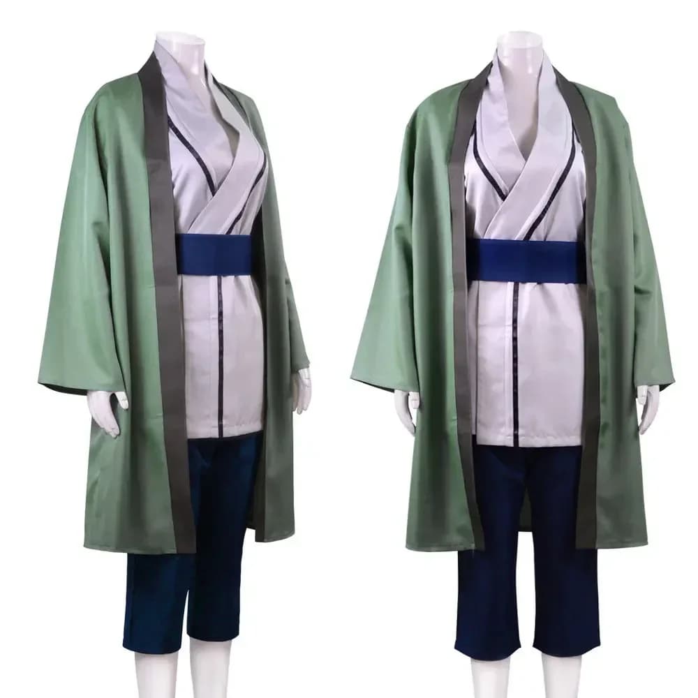 2026New cosplay costume anime cosplay green kimono Halloween women's clothing