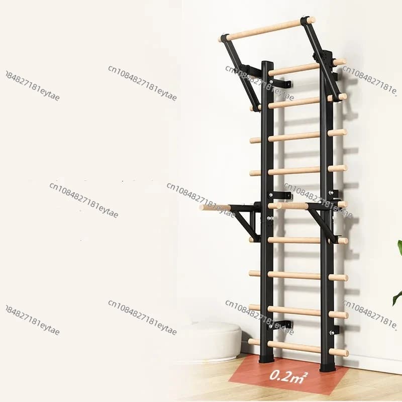 for factory hot sale in China extending fitness wooden wall body pull up bar Swedish scale