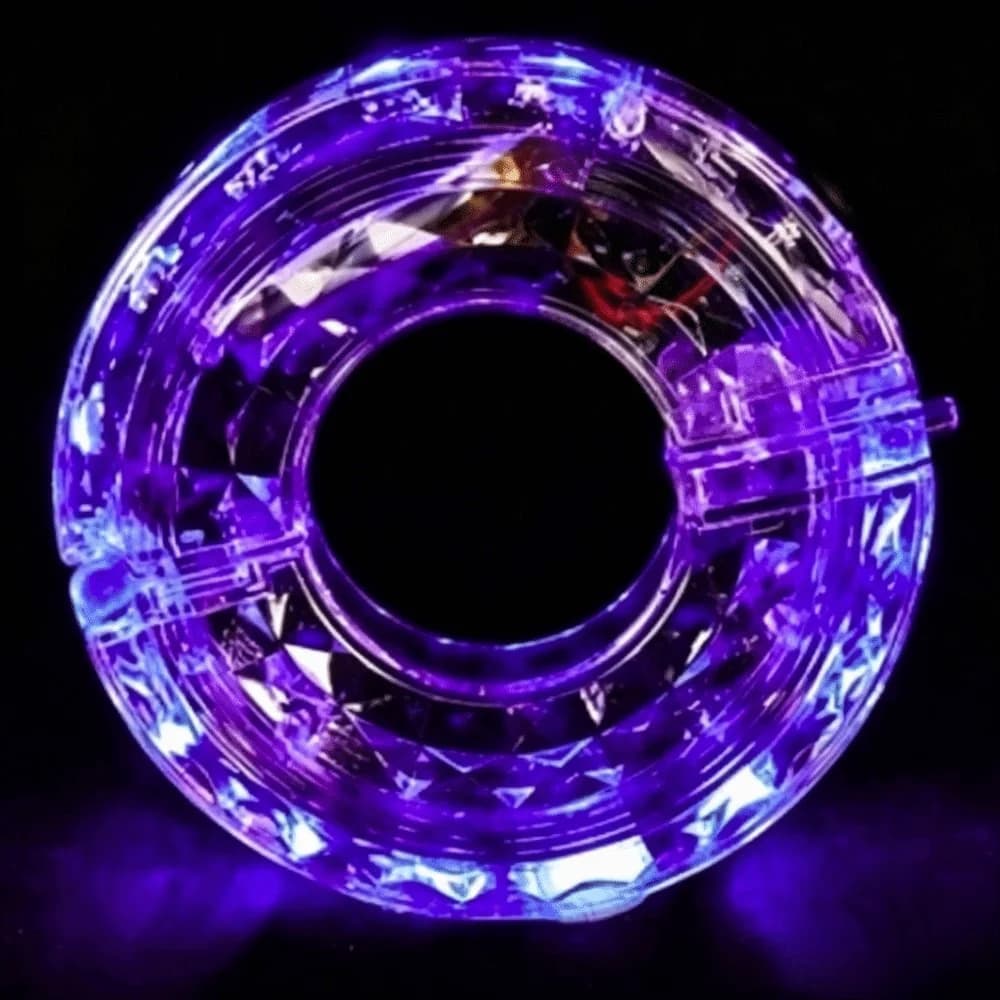 Rainproof LED Bike Wheel Lights 7 Color Changing USB Power Bicycle Wheel Lights Bright Rechargeable Bike Spoke Lights