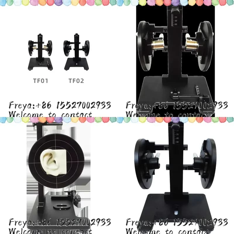 ABTEC Artificial Ear Test Stand TF01 TF02 711 318 Kit with PA01 AM02 for Headphone Acoustic Test