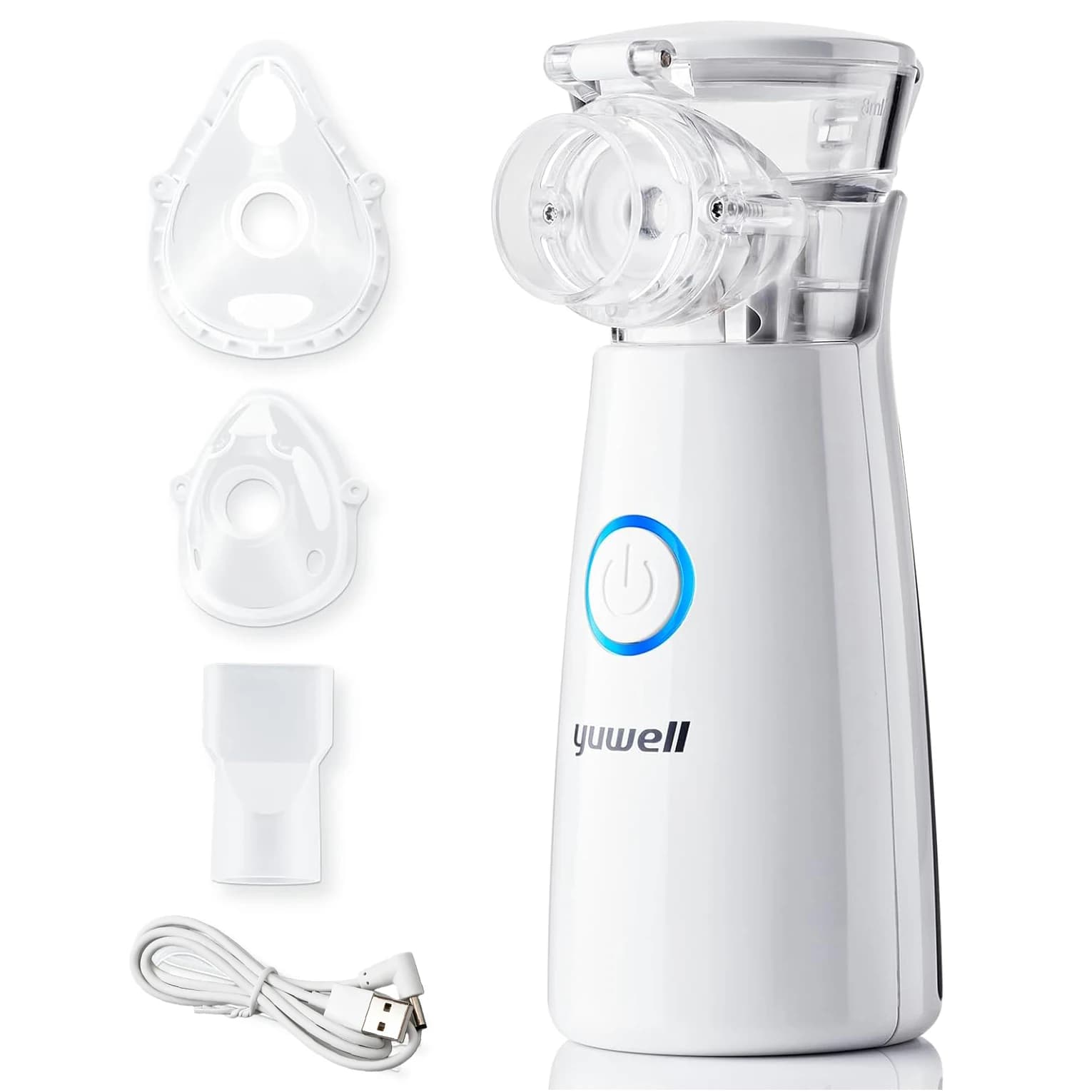 8 ml medicine cup and face mask for Yuwell Portable Inhalation Nebulizer Children Nebulizador Network Atomizer