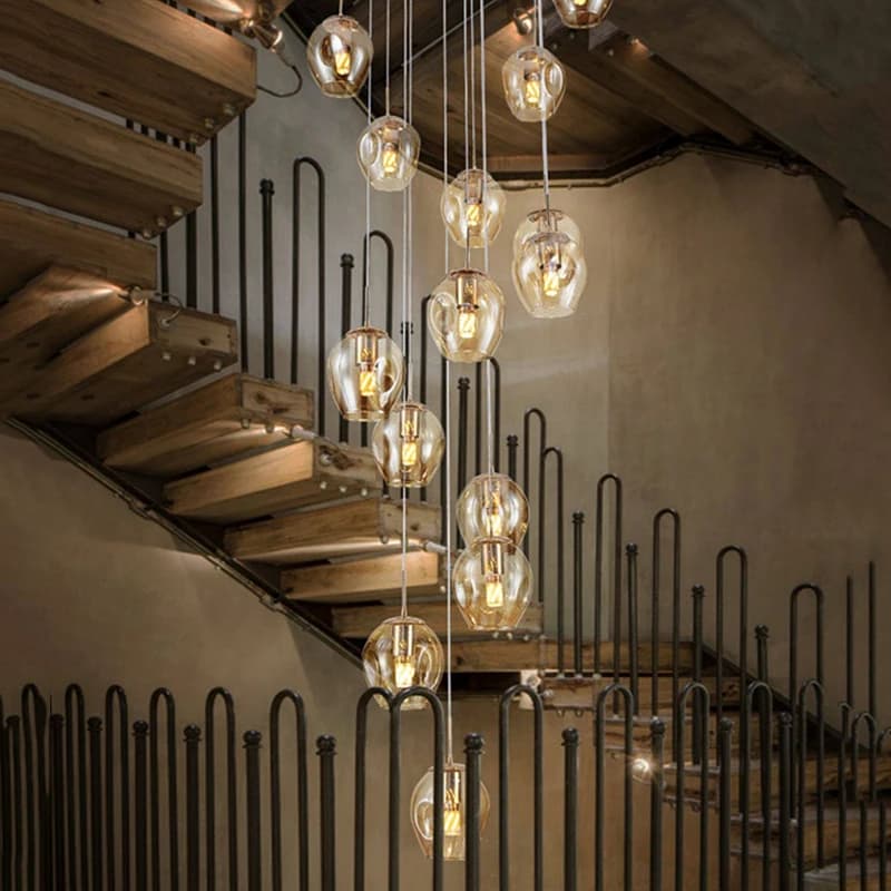 Decorazione per la casa, lampade a sospensione, lampadario di lusso in cristallo per soggiorno, lampada a sospensione per camera da letto, plafoniera, illuminazione per interni