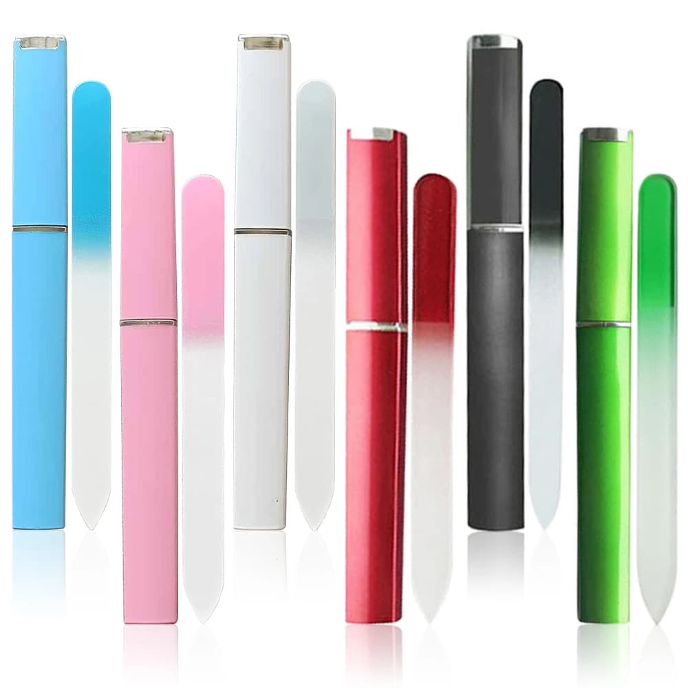 1PC Lima per unghie in cristallo per manicure Buffer per unghie Accessori per unghie Roba Strumenti per manicure professionali Lima per unghie in vetro