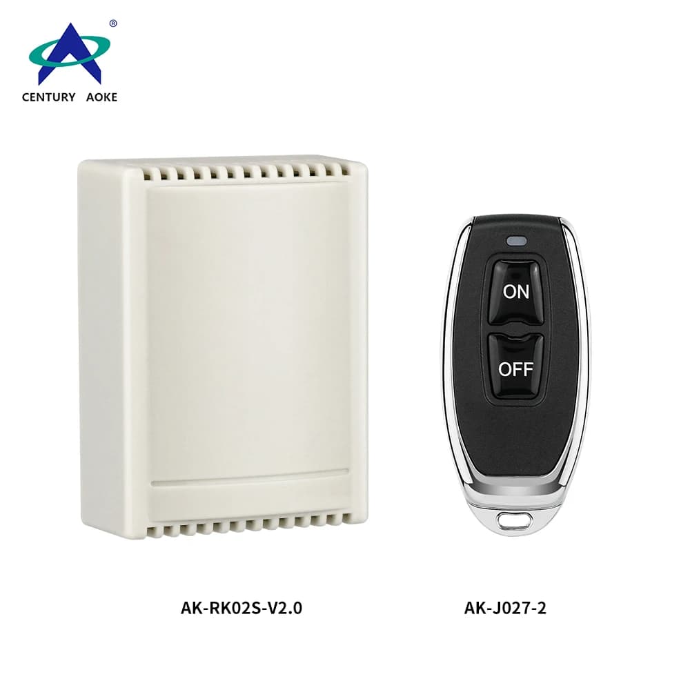 433 MHz DC12V 2CH Garage Door Remote Controller Wireless Remote Control Switch Electric Gate Smart Receiver Home 433.92