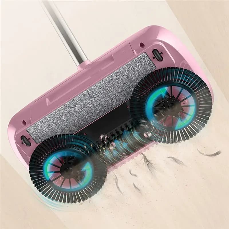 A75K Walk-Behind Robot Aspirapolvere Macchina per la pulizia della casa Spazzatrice domestica Pulitore Walk-Behind Blu