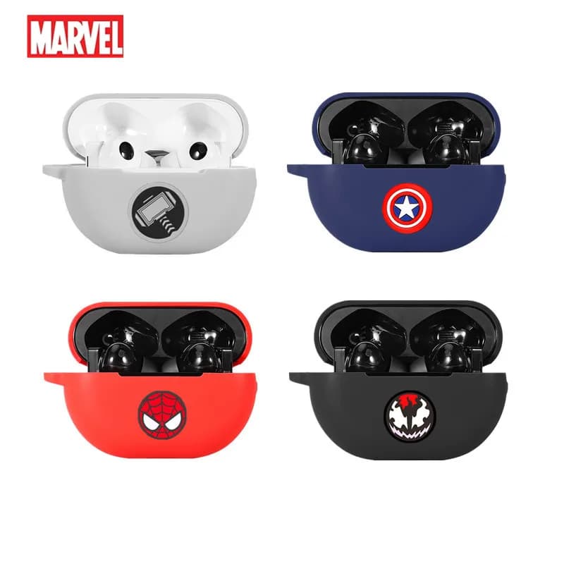 Cartoon Earphone Case Cover For Huawei Freebuds Pro/Pro 2 Soft Silicone Wireless Bluetooth Headphone Protective Cover With Hook
