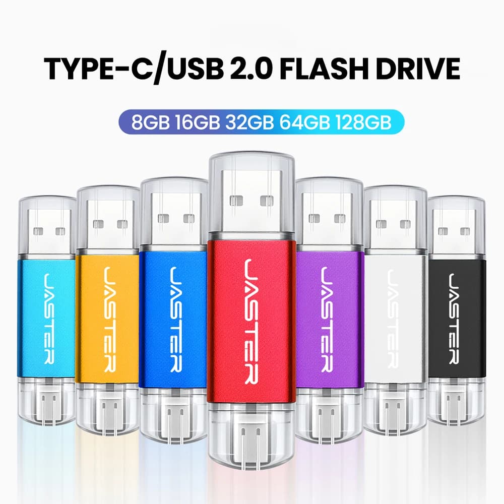 Chiavetta USB TYPE-C Chiavetta USB rossa nera da 128 GB Mini Chiavetta USB da 64 GB in metallo da 32 GB Regalo creativo Pendrive Viola USB-C Disco da 16 GB