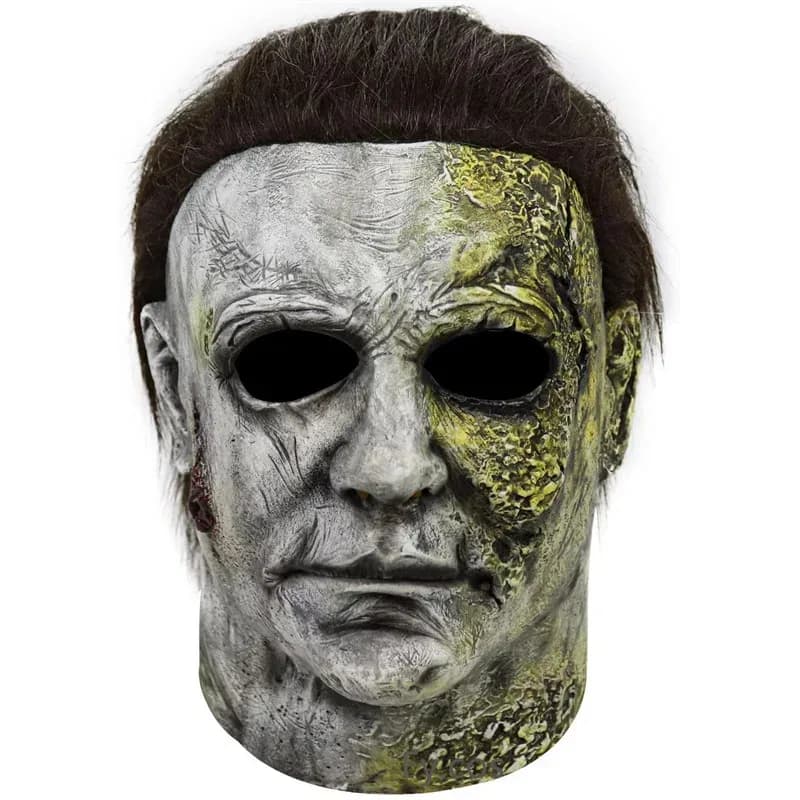 Michael Myers Figurina Mask for Men Mascara in latex Horror disguise Man Full Face Terror Fancy Hallowen Cosplay Tricky Costumesc; 3