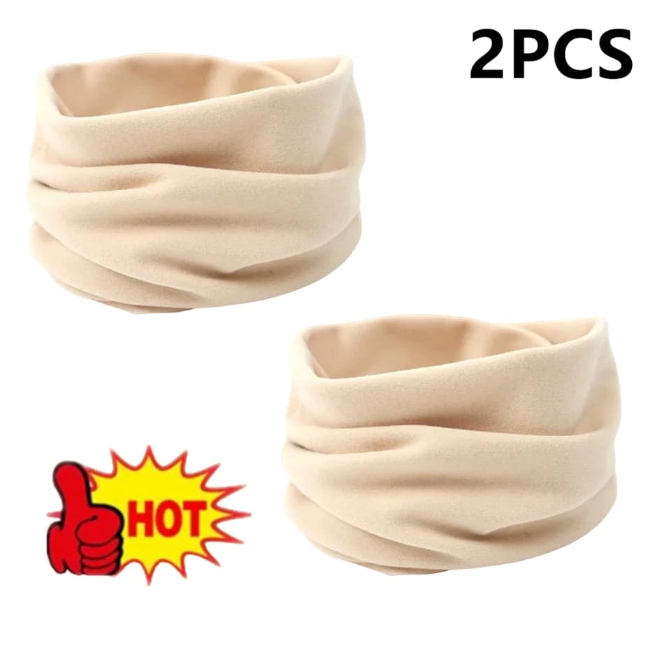 2 pezzi ghetta per il collo invernale antivento sciarpa termica per tubo da sci copertura per il collo da ciclismo per uomo e donna a prova di freddo