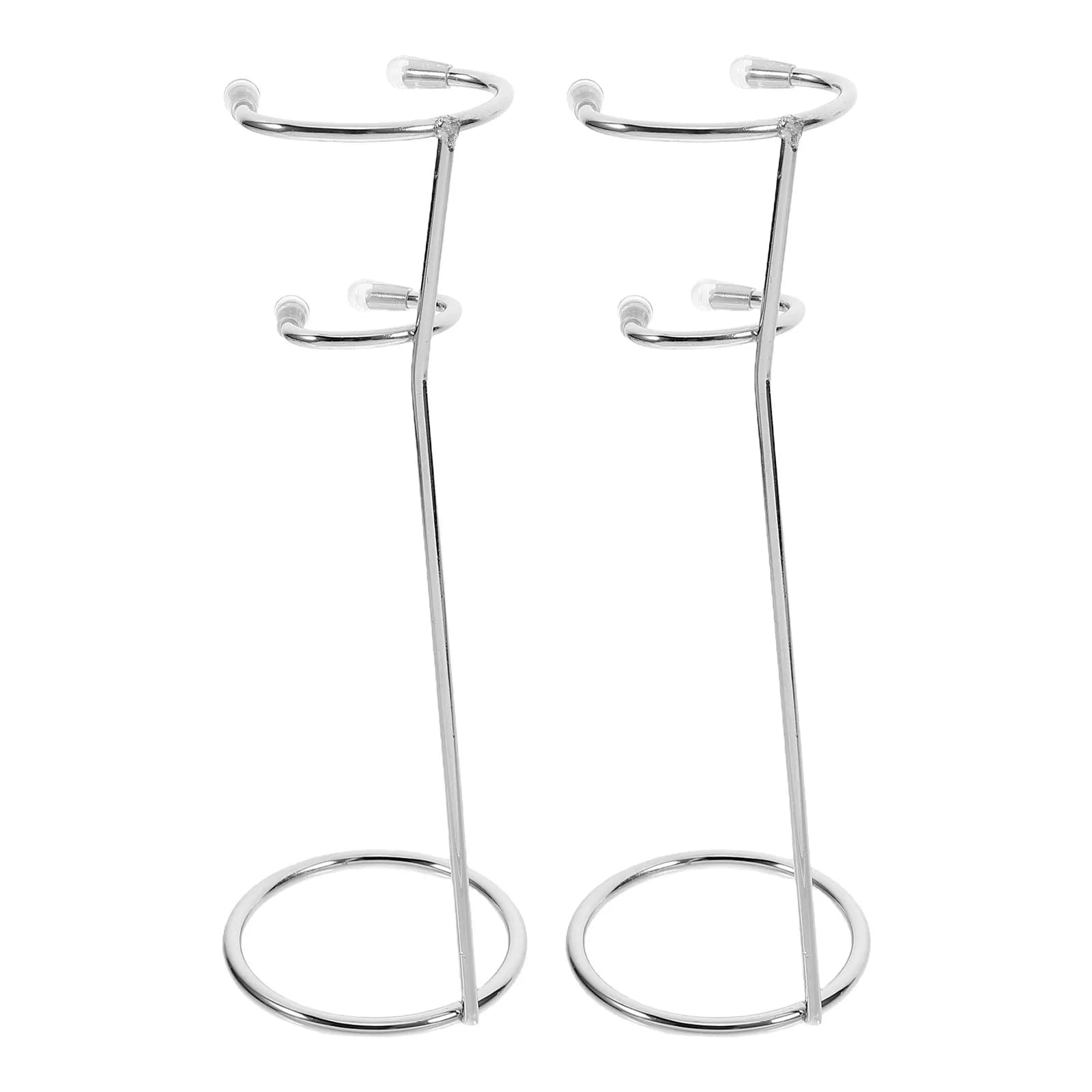 Supporto per Frullatore a Immersione in Acciaio Inossidabile (2 Pezzi) - Organizzatore e Base Espositiva per Frullatori e Sbattitori da Cucina
