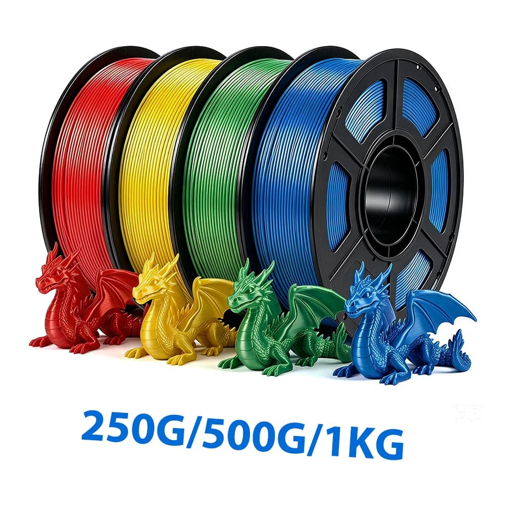 250g 500g 1kg PLA silk red, yellow 3D Printer Filament silk gemstone blue pla Silk emerald green 1.75mm 3D Printing Filament