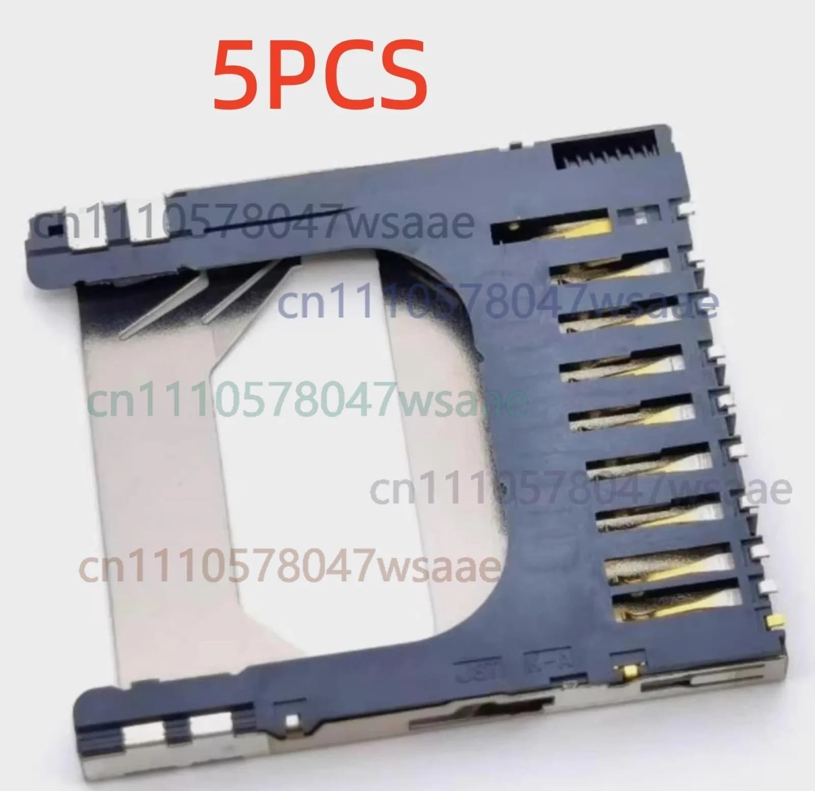 5PCS NEW for Canon G10 G11 G12 A1100 SX120 SD Slot Memory Card Reader Socket Holder