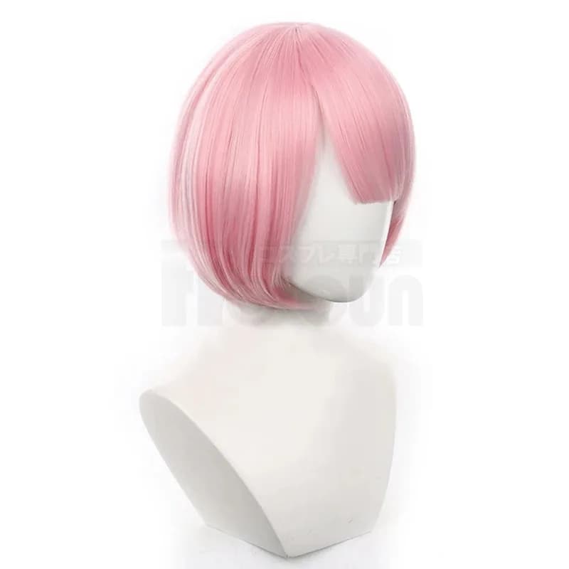 Re:Life In A Different World From Zero Anime Ram Parrucca Cosplay Rose Net Fibra sintetica Dimensioni regolabili Resistente al calore6;d'3, h'7.b