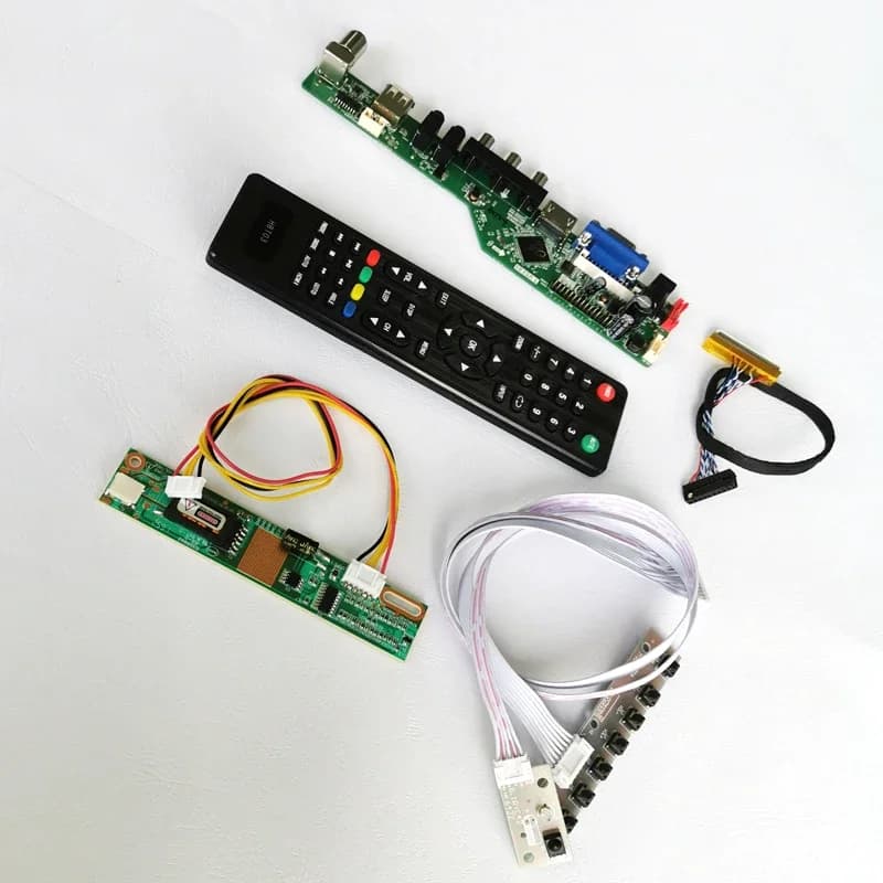 Per LTN170BT08/LTN170WX/LTN170X2 Pannello Display VGA + Audio + USB + HDMI 1440*900 LVDS 30Pin 1-CCFL Kit scheda controller schermo LCD FAI DA TE