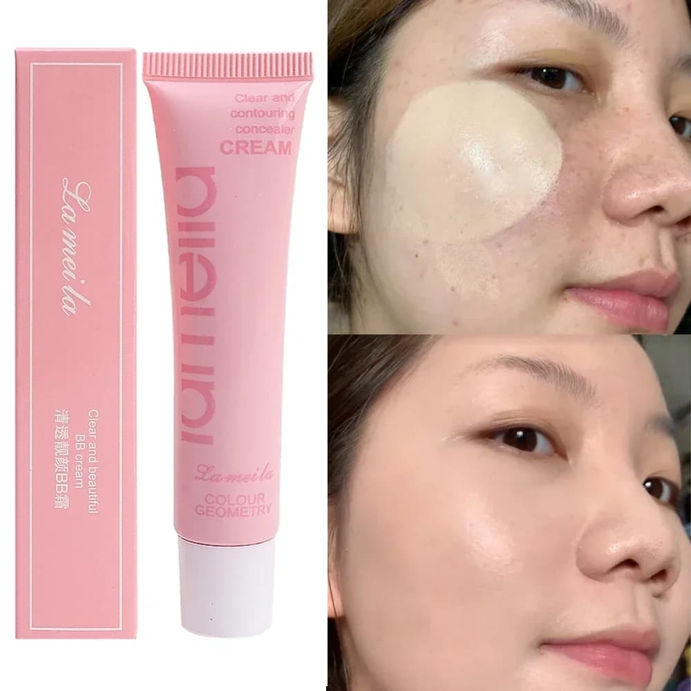BB Cream Matte Waterproof Moisturizing Oil Control Concealer Cover Dark Circle Korean face makeup