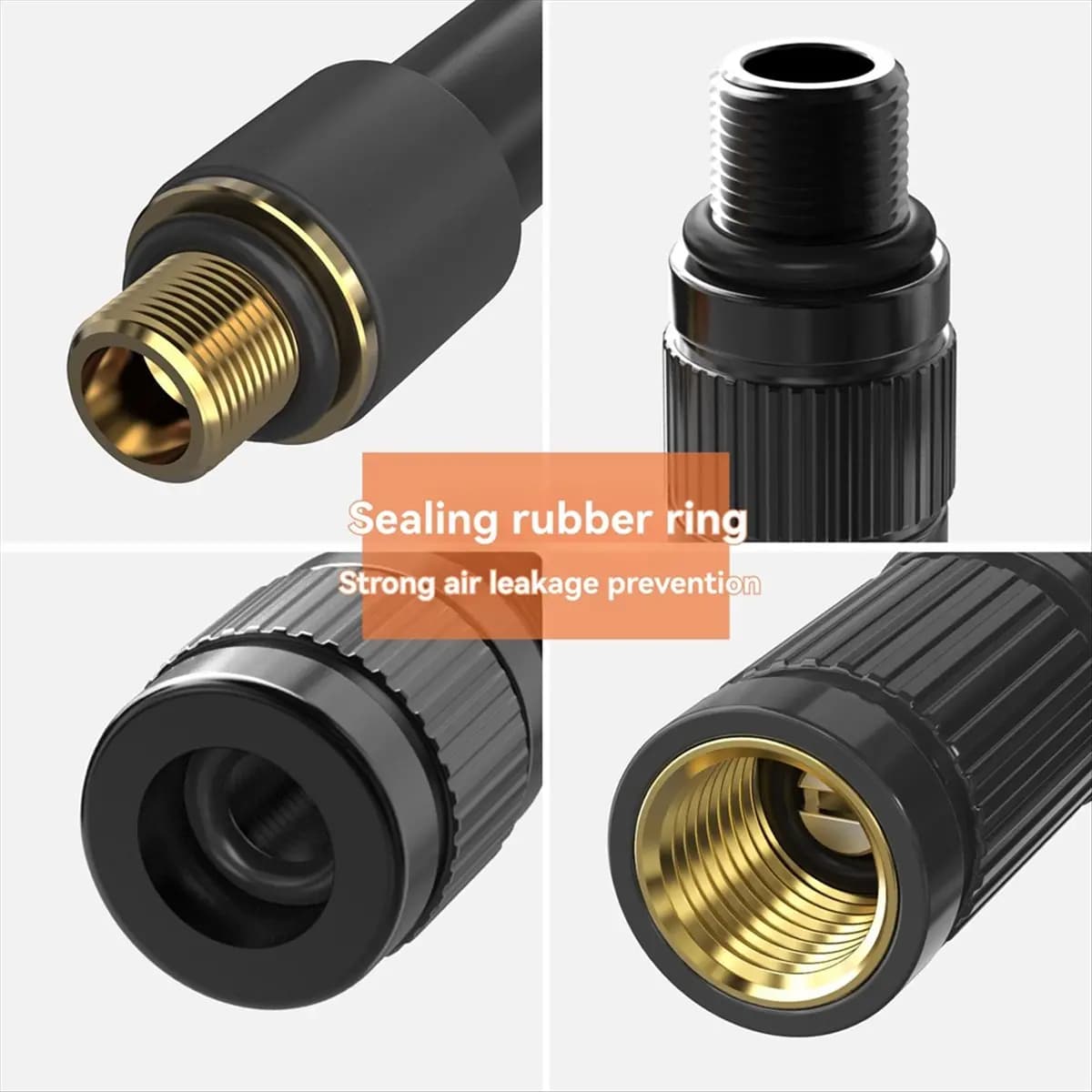 ABXY 8mm Bicycle Air Pump Extension Hose Tube Pipe Cord Cycling Pumping Service Parts Bike Tire Inflator Nozzles Accessories