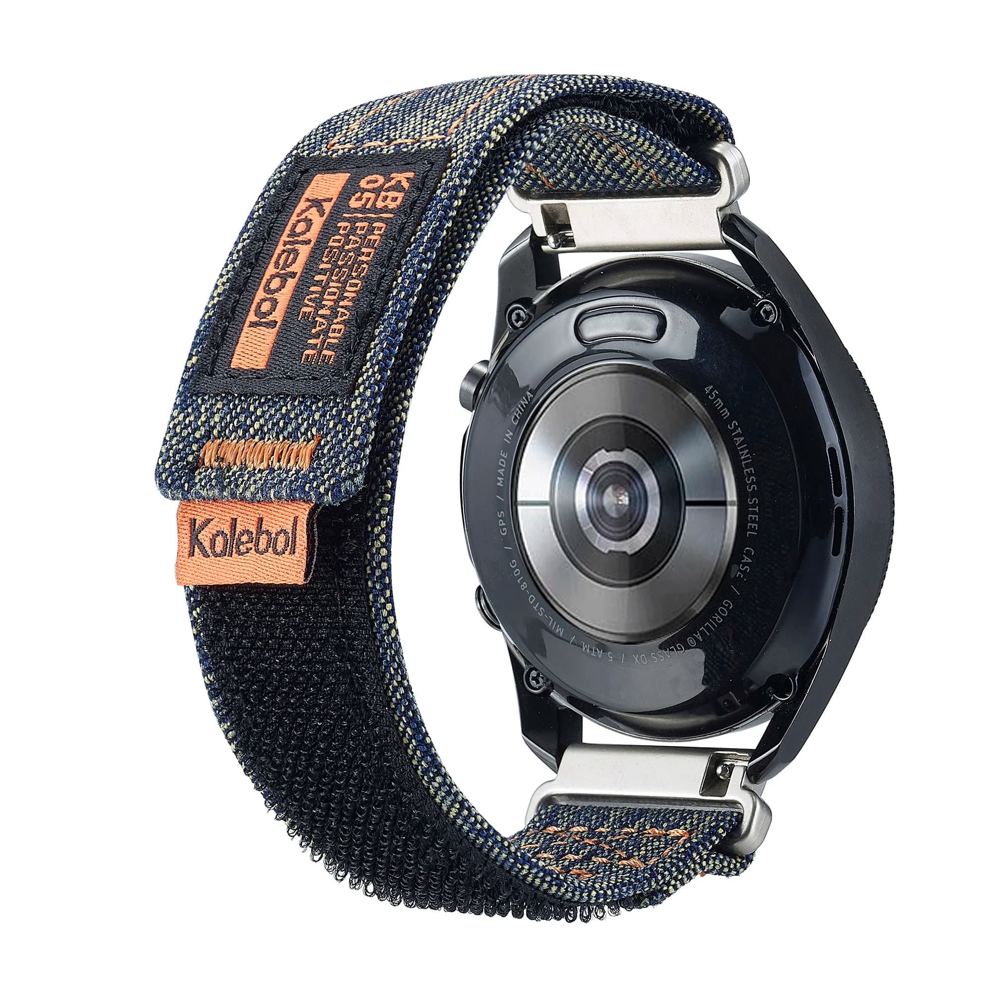 18 20 22mm Nylon Samsung cinturino universale Watch4 5 Band Galaxy Watch6 Classic 43 47mm cinturino Garmin Huawei Sport bracciale