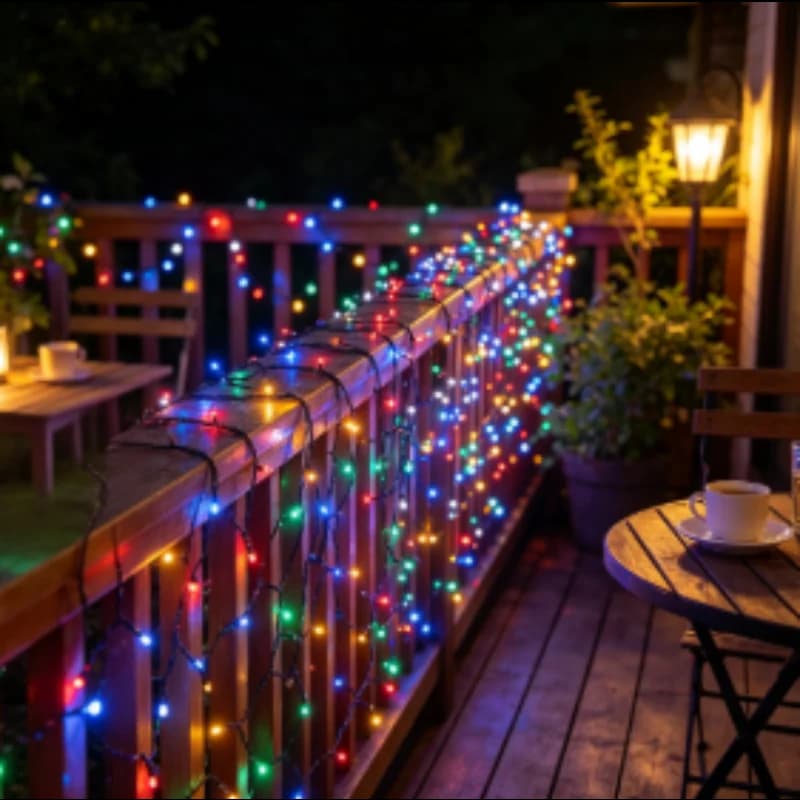 Waterproof Solar String Lights Outdoor 8 Modes Garland for Tree Party Garden Patio Balcony Yard Lawn Backyard Wedding Decor