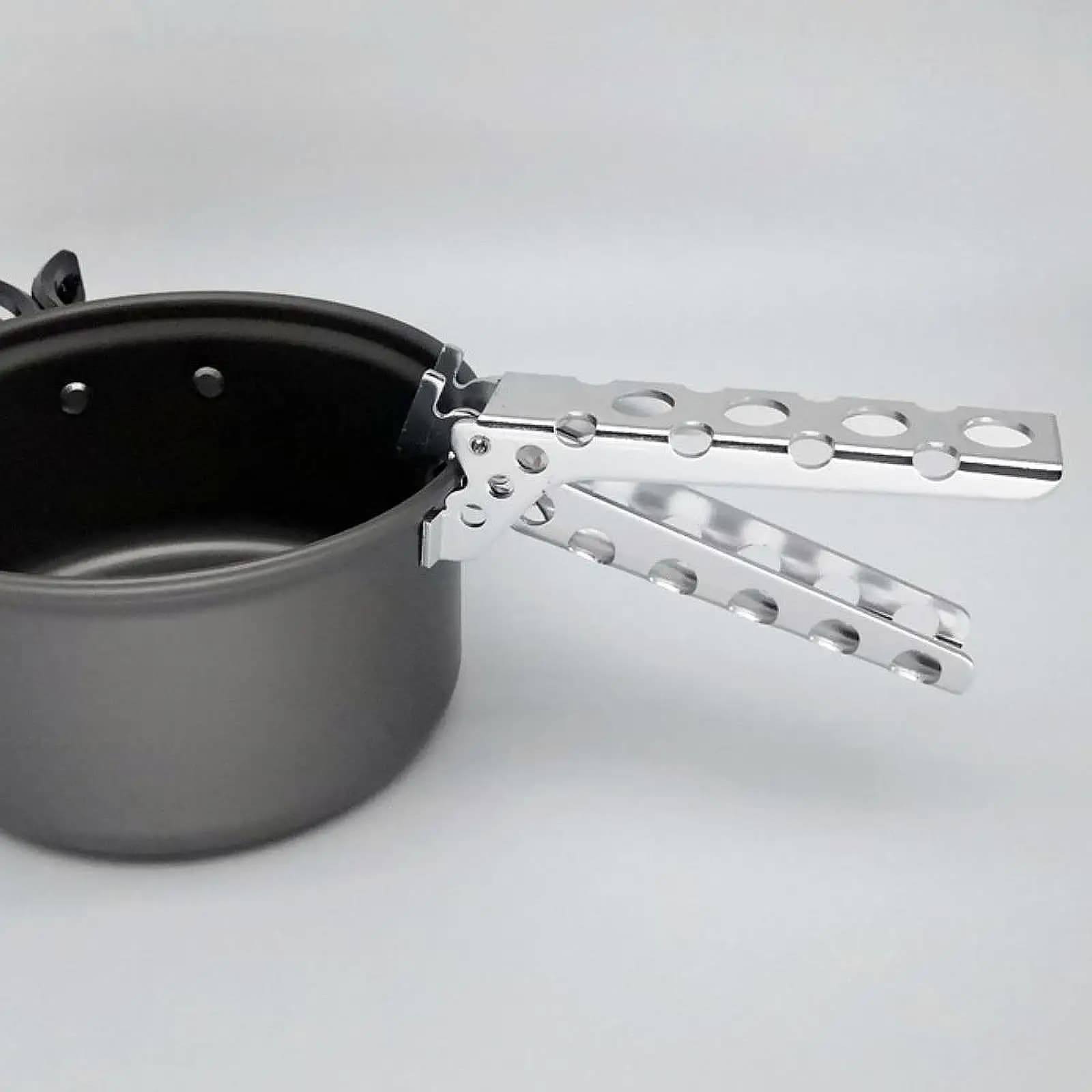 Anti-slip metal pot clamp, kitchen gadget, pan clip, multipurpose pliers for plates