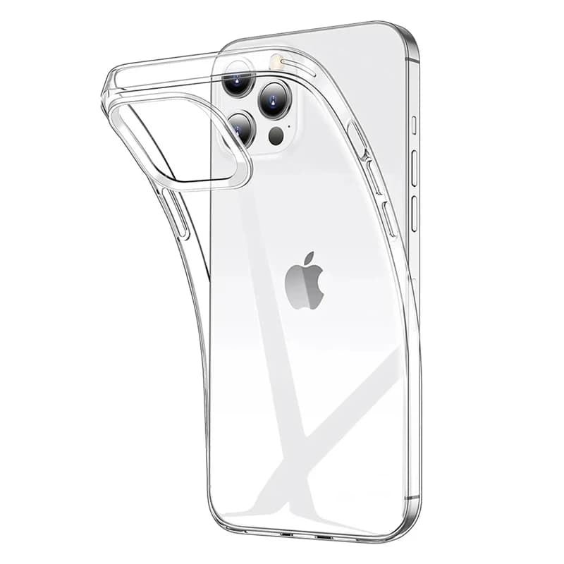 Custodia Trasparente in Silicone per iPhone 16 17 15 11 12 13 mini 14 Pro Max Cover per iPhone X XS Max XR 8 7 6 Plus SE 16E 17 Air