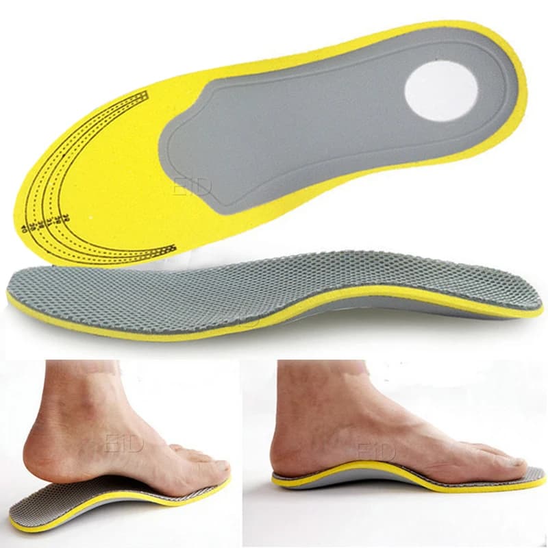 Solette ortopediche Piedi piatti Cuscinetti di supporto per arco alto Inserto per sollievo dalla fascite plantare Cuscinetti per scarpe sportive per uomo e donna Inserti da corsa