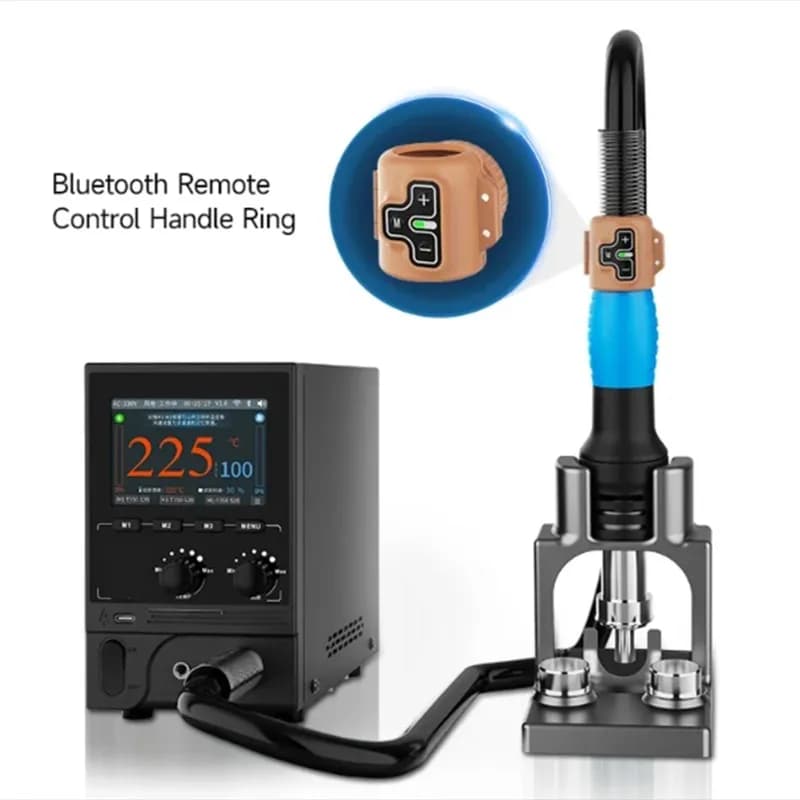 【OFFERTA LAMPO!】Anello di regolazione della temperatura H314 con telecomando Bluetooth per accessori pistola ad aria calda Aixun H314