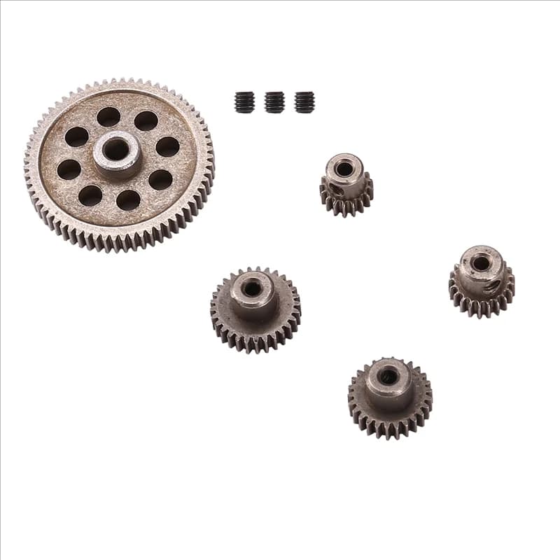 B05C-Diff Differenziale Principale In Metallo Spur Gear 64T 17T 21T 26T Ingranaggio Motore RC Parte di Auto Per HSP 1/10 RC Auto Camion 94111