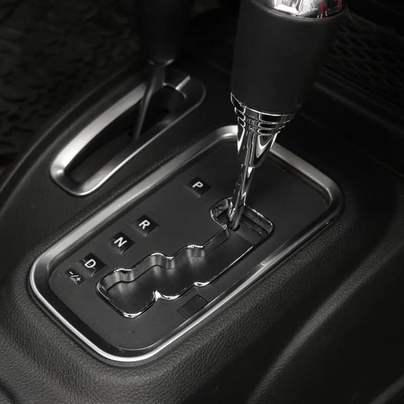 Suitable for Jeep Wrangler JK 2011-2017 Interior Edit Gear Decoration Transfer Box Change Gear Ring Accessories
