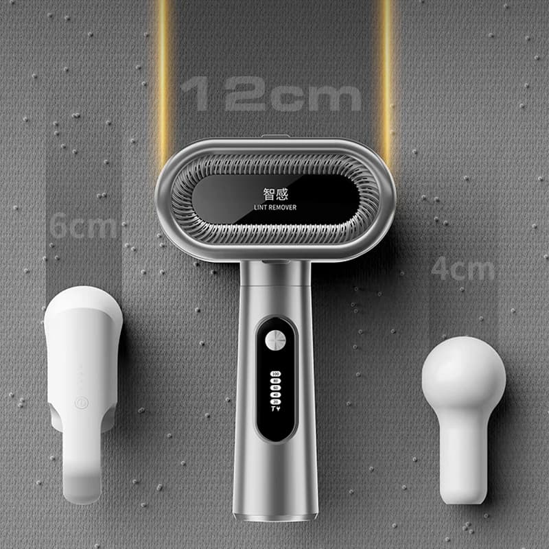 2400mAh Lint Remover Spool Machine Illuminazione a LED Hairball Trimmer Doppia testa 12W Levapelucchi elettrico con rullo per capelli appiccicosi