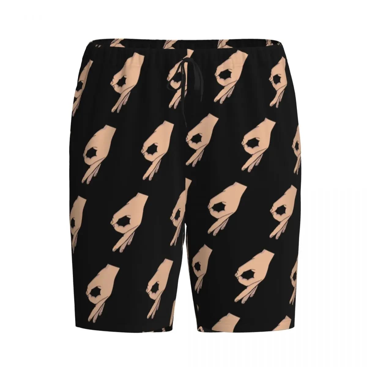 Custom Circle Game Hand Gotcha Meme Made You Look Shorts Sleeping Pants Men Pajama Pants Lounge Sleep Sleepwear Bottoms