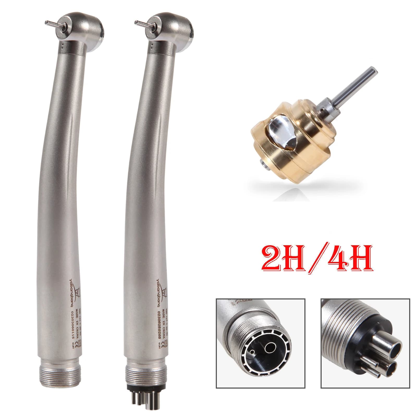 4/2 High Speed Dental Manipulator Turbine Button Clean Head Teeth Large Water Spray Single Style NSK High Quality