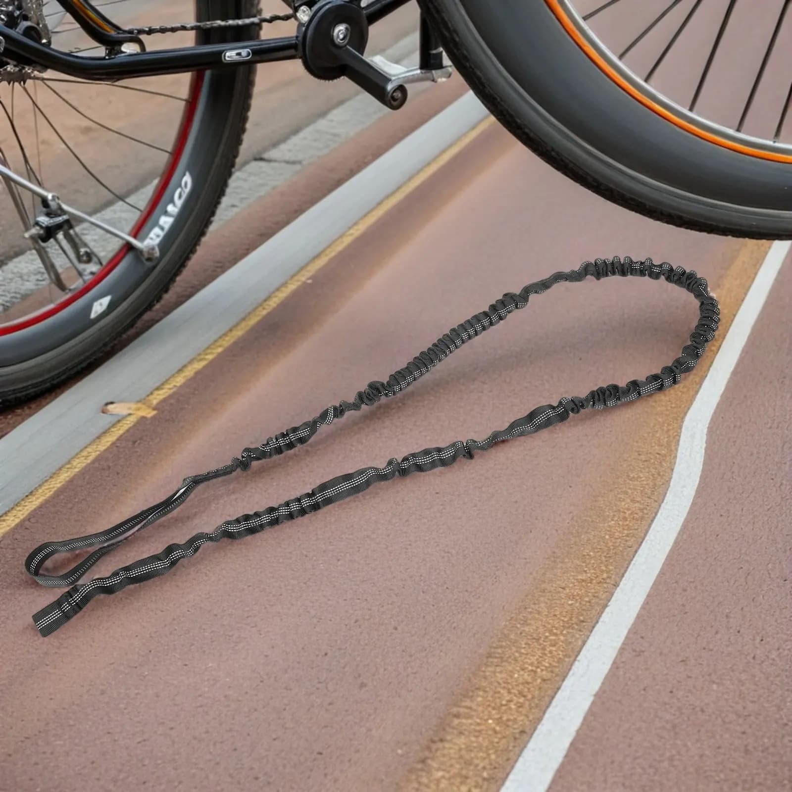 Bicycle Tow Rope Kids Safety Leash Elastic Bike Pulling Strap Parent Child Cycling Mountain Trail Riding Family Tandem Adventure