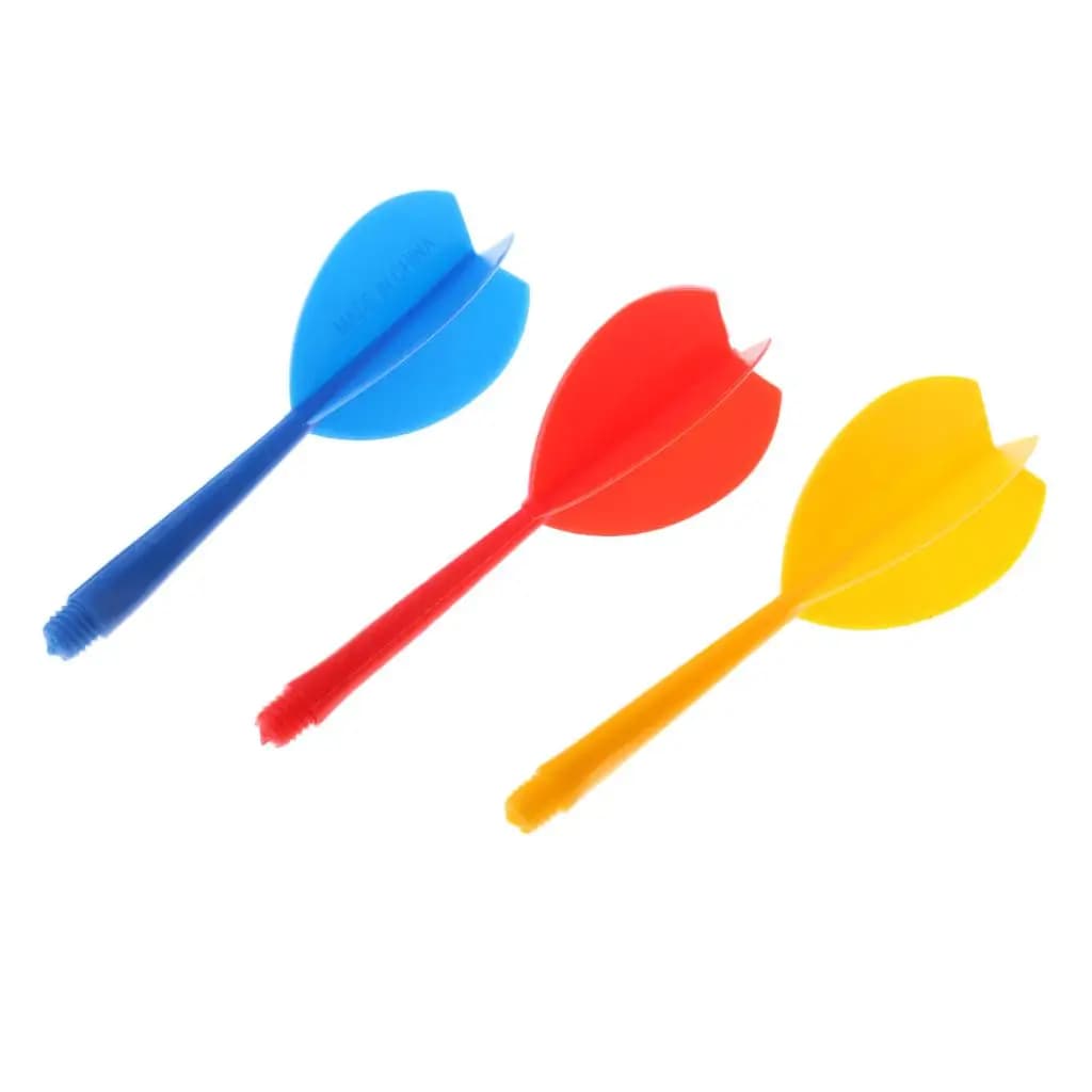 Aste e alette per freccette in plastica leggera, combo universale di accessori per freccette soft tip e macchine