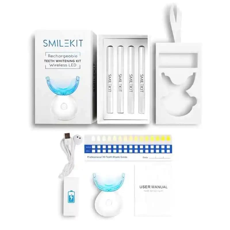 Home Teeth whitening set 3 in 1, blue light cold light teeth, oral cleaning, convenient waterproof teeth whitening, LED