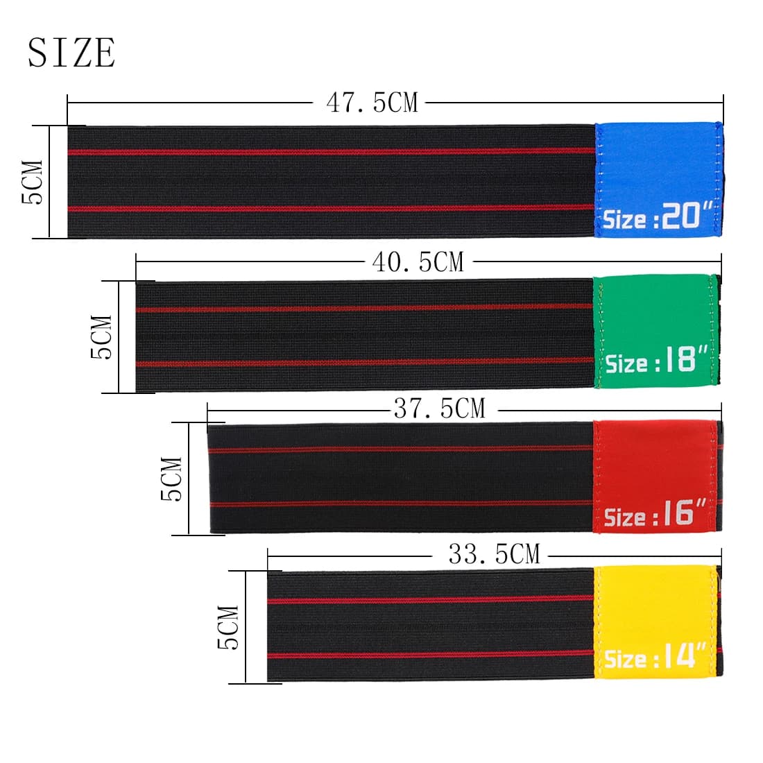 4 Pz/set Tamburo Pratica Piatto Muto Silenziatore Pad Cintura Elastica Smorzatore per 14 + 16 + 18 + 20 Pollici Tamburo Set Kit di Parti di Percussioni