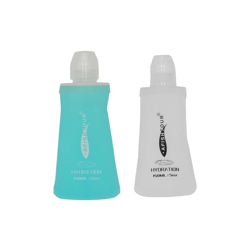 Promotion Water Bottle Folding Soft TPU Bottle Race Marathon 150ML Light Moisturizing Package Loss-proof Sports Water Bottle