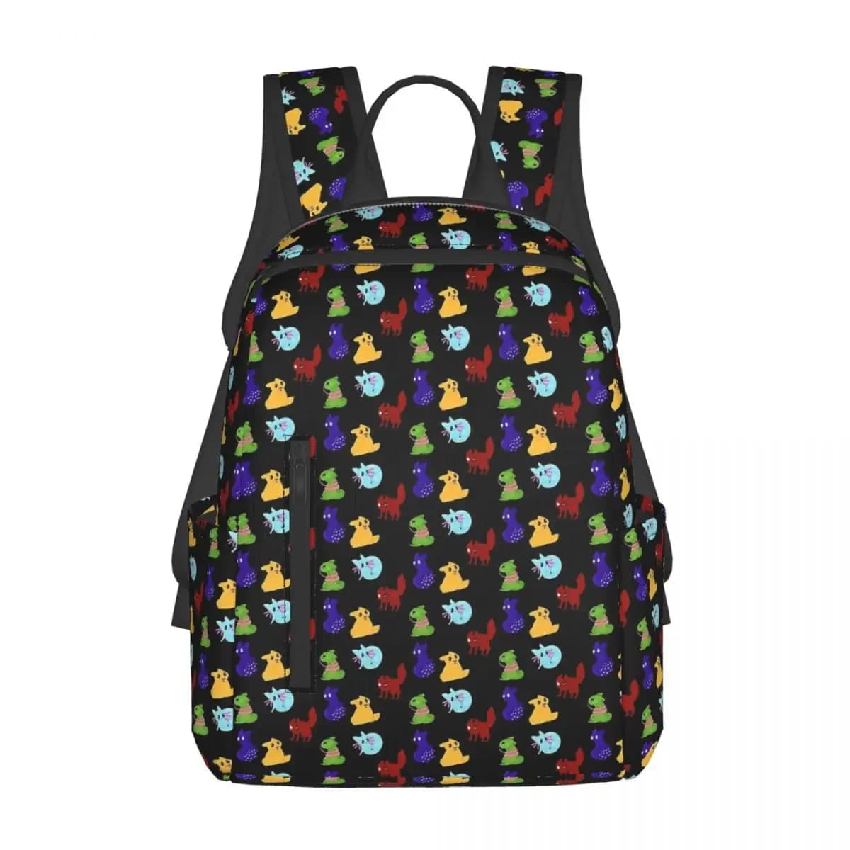 Rain World Downpour Slugcats Backpack Daypack Boys Girls BookBag School Bag Shoulder Bags for Men Women