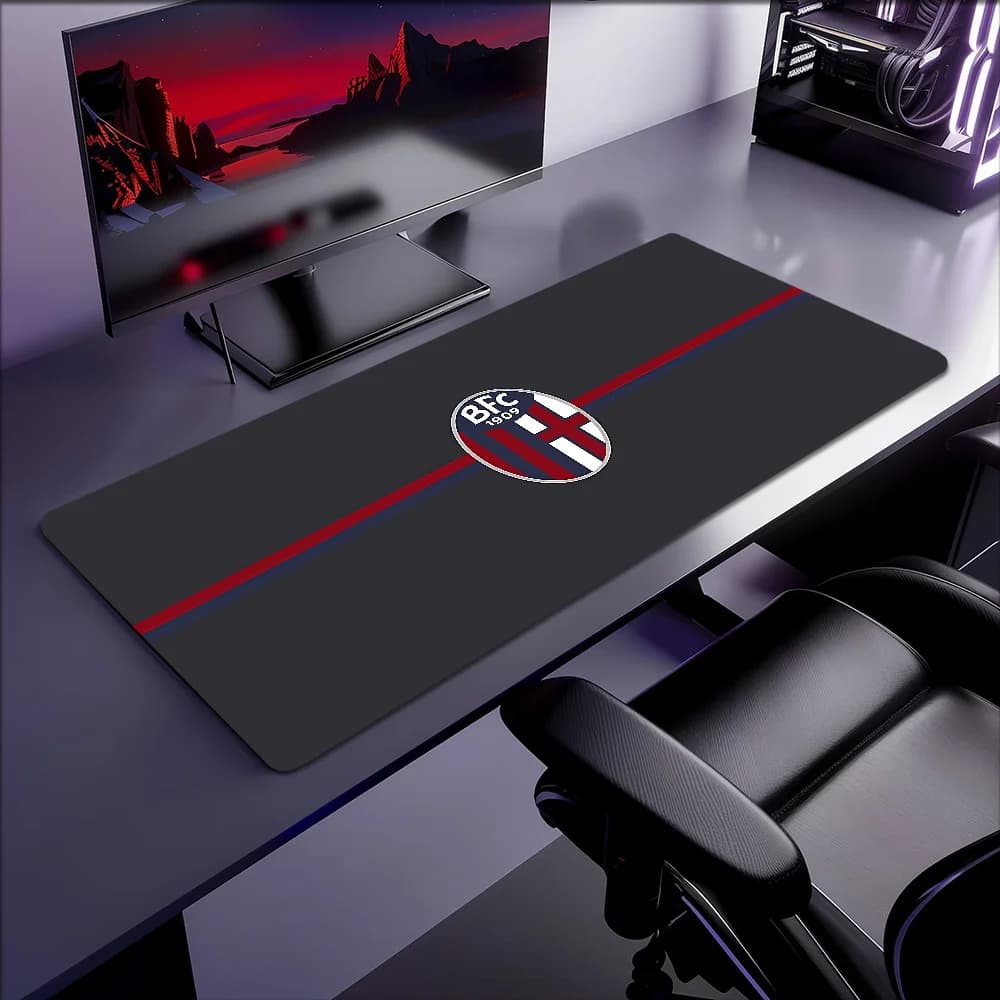 B-B-Bologna Rubber Football Desktop XXL Desk S Italy Non-slip Gaming Thickened Large MousePad BFC Office